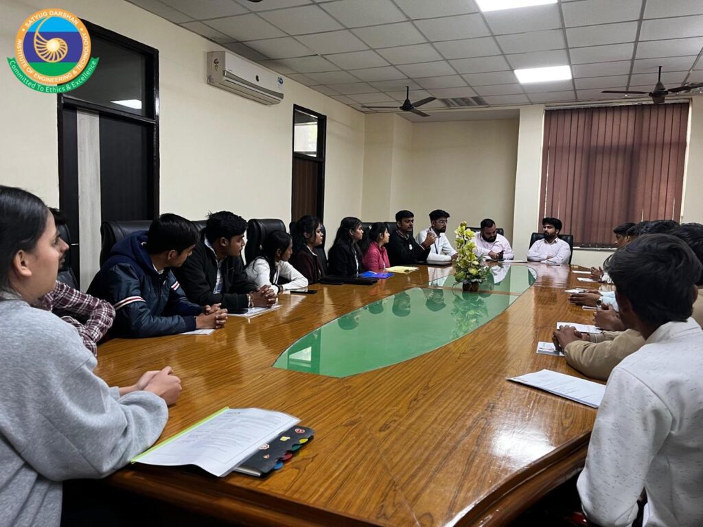 सत्युग दर्शन इंस्टीट्यूट ऑफ इंजीनियरिंग एंड टेक्नोलॉजी में चयन प्रक्रिया के पश्चात अनेक विद्यार्थियों का शॉर्टलिस्ट किया