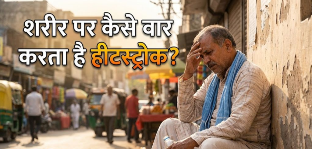 भीषण गर्मी में बढ़ा हीटस्ट्रोक का खतरा, डॉक्टरों ने बताए शुरुआती संकेत