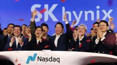 चिप कंपनी SK Hynix ने US में रिकॉर्ड सूचीकरण के बाद $26.5 अरब जुटाए, शेयरों में जबरदस्त उछाल
