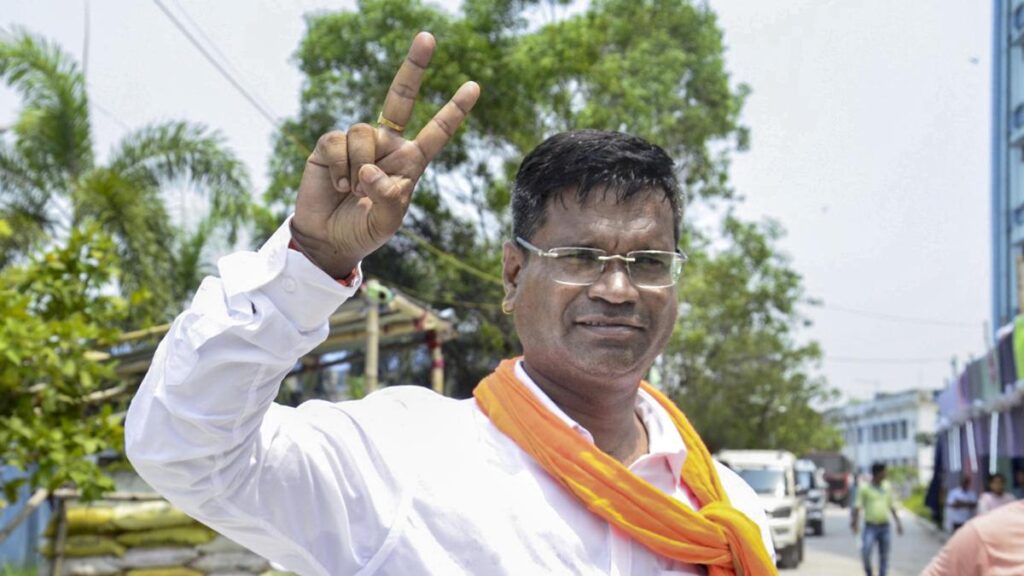 BJP ने फाल्टा विधानसभा पुन: मतदान में एक लाख से अधिक वोटों से जीत हासिल की
